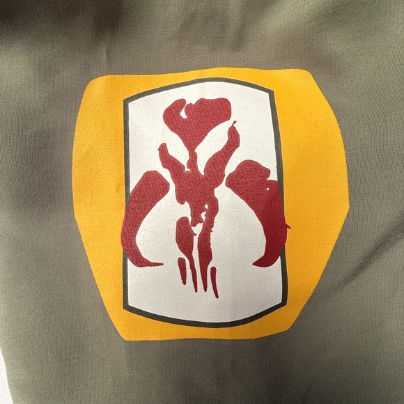 Star Wars Her Universe Boba Fett Mandalorian Bomber Jacket Woman’s Med - Picture 7 of 8